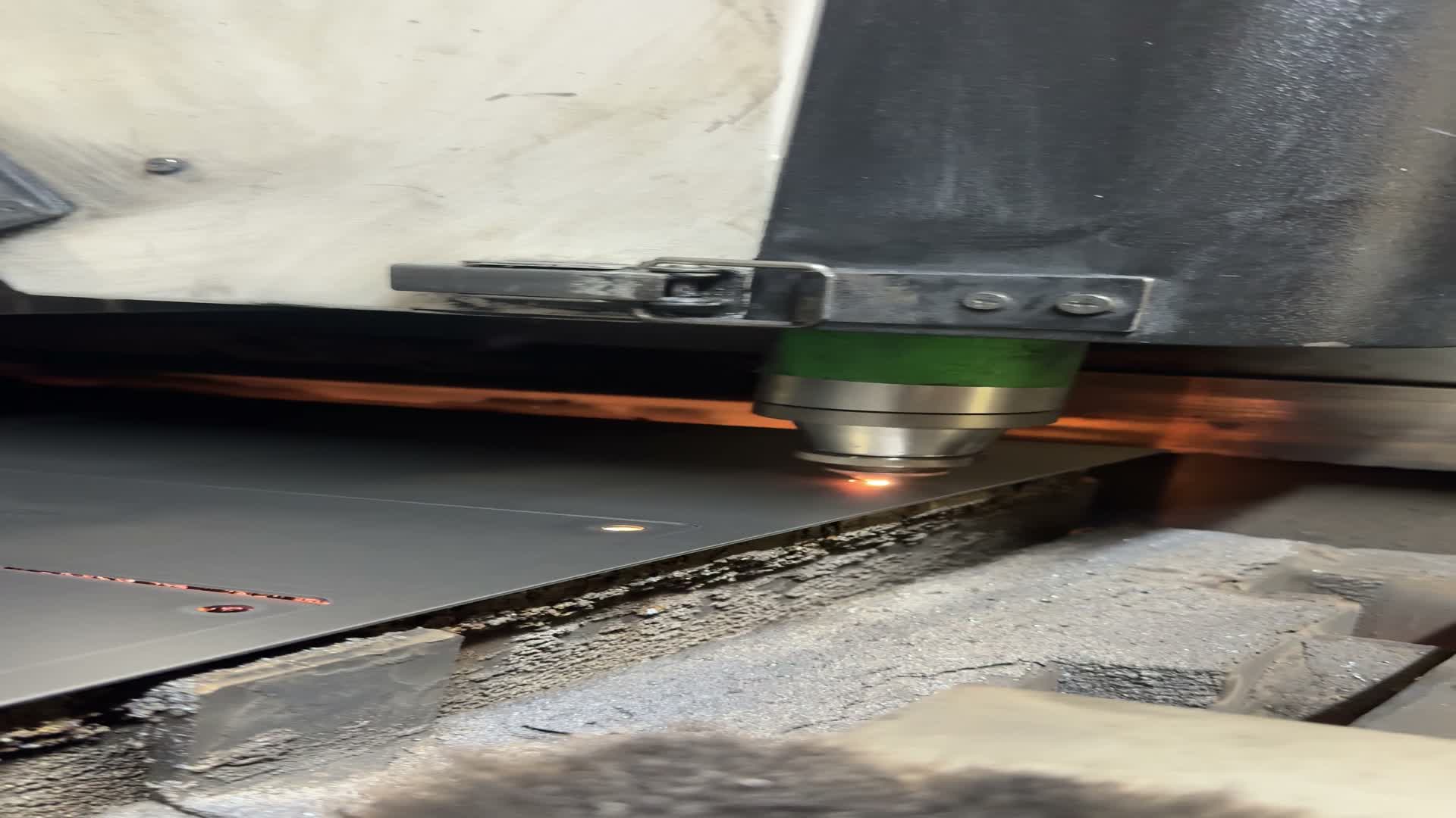 Fiber laser cutting a drawing-defined sheet-metal part